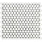 Oriental White Penny Round Mosaic Tile